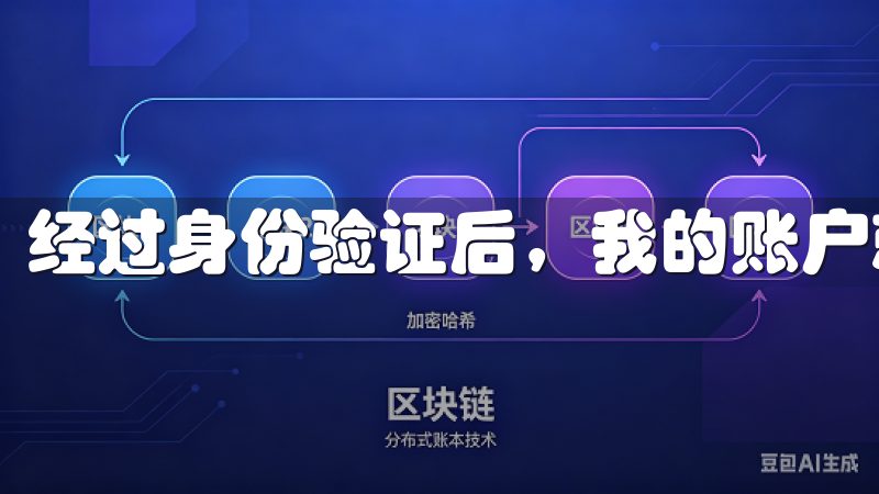 经过身份验证后，我的账户就正式建立了。