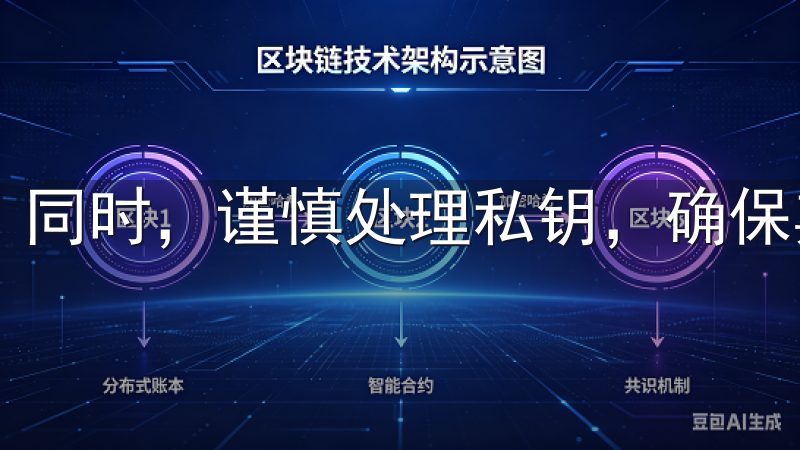 同时，谨慎处理私钥，确保其不被泄露或遗失。