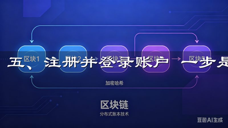 五、注册并登录账户 一步是注册并登录你的账户。
