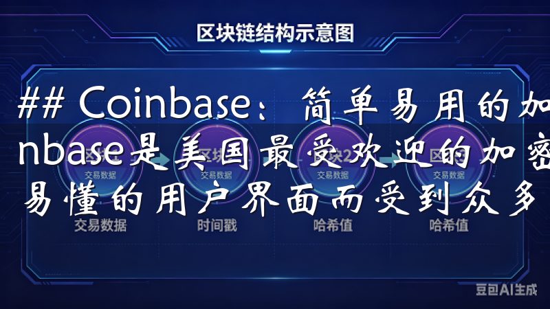## Coinbase：简单易用的加密货币交易所 Coinbase是美国最受欢迎的加密货币交易平台之一，因其简单易懂的用户界面而受到众多新手投资者的青睐。