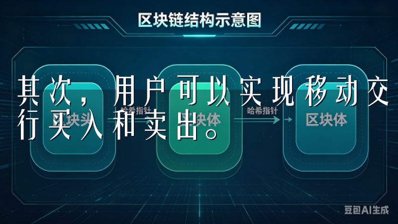 其次，用户可以实现移动交易，及时把握市场机会，随时随地进行买入和卖出。