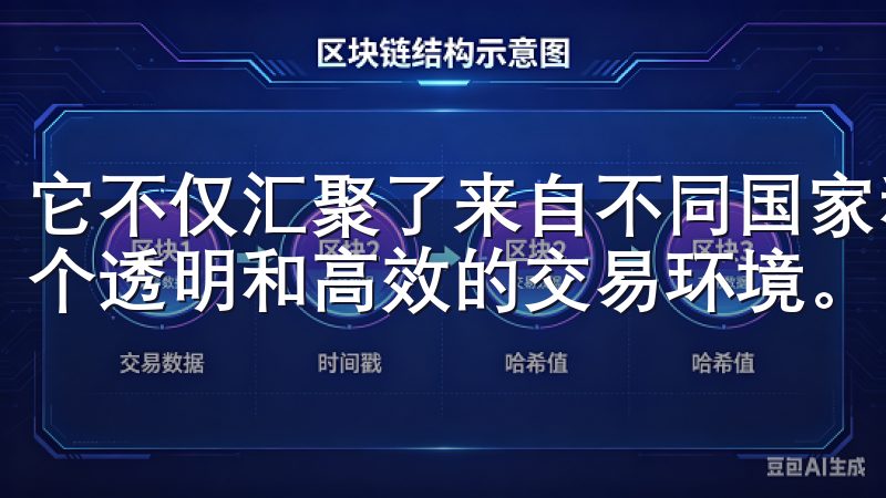 它不仅汇聚了来自不同国家和地区的投资者，还为他们提供了一个透明和高效的交易环境。