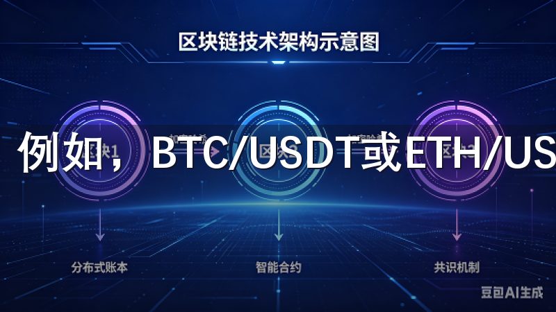 例如，BTC/USDT或ETH/USDT。
