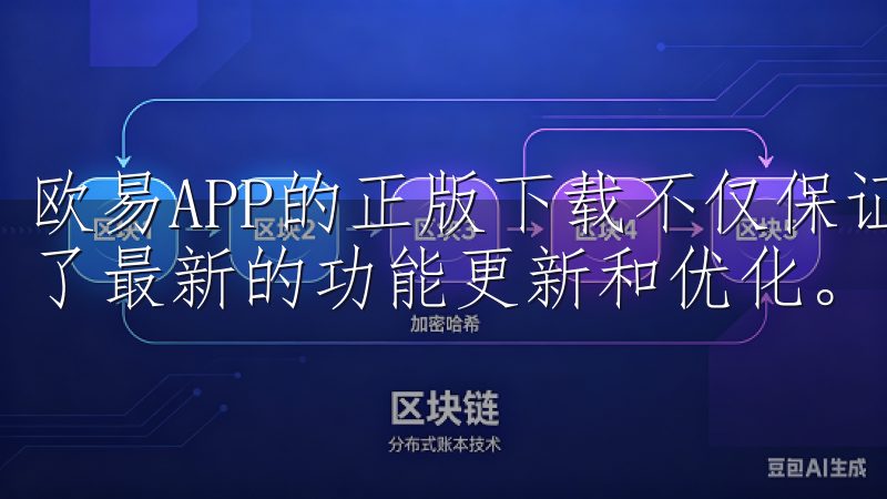 欧易APP的正版下载不仅保证了软件的安全性，还为用户提供了最新的功能更新和优化。