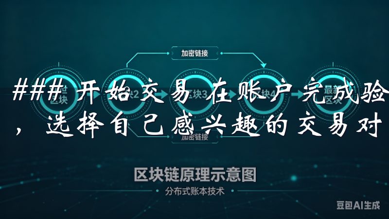 ### 开始交易 在账户完成验证后，用户可以通过充值资金，选择自己感兴趣的交易对，开始进行交易体验。