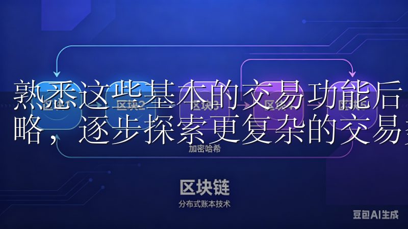 熟悉这些基本的交易功能后，你将能够更好地掌控自己的投资策略，逐步探索更复杂的交易类型。