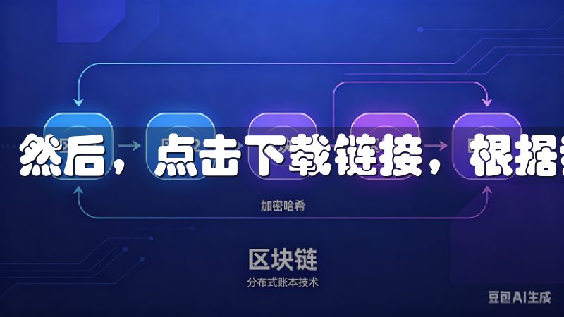 然后，点击下载链接，根据我的设备选择相应的版本。