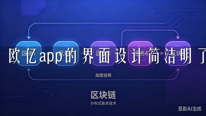 欧亿app的界面设计简洁明了，操作起来非常流畅。
