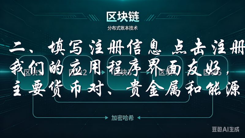 二、填写注册信息 点击注册按钮后，你将会被引导到注册页面我们的应用程序界面友好，功能强大，支持多种交易品种，包括主要货币对、贵金属和能源产品。