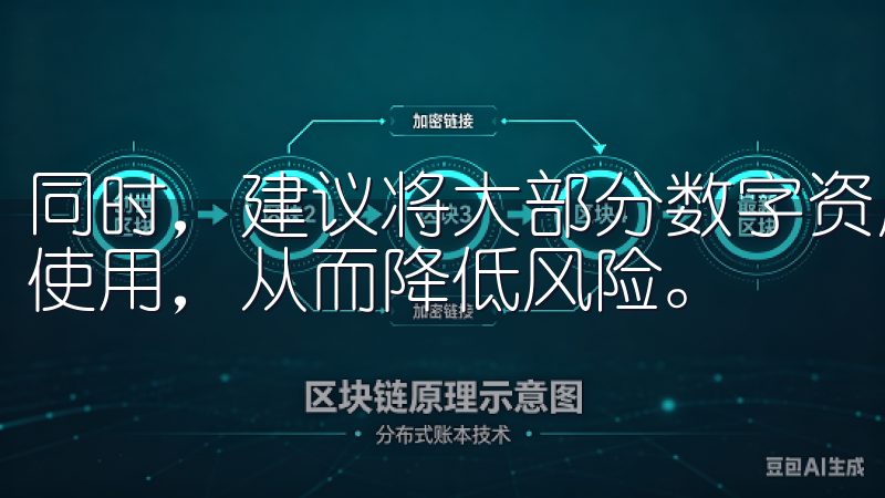 同时，建议将大部分数字资产存放在冷钱包中，减少在线钱包的使用，从而降低风险。