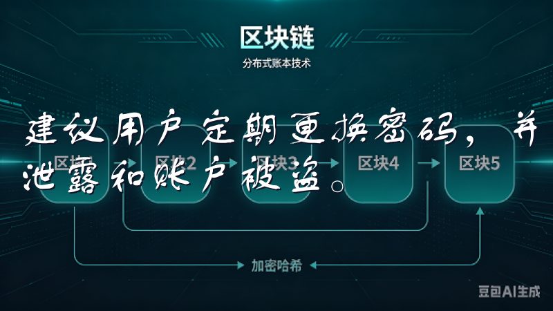 建议用户定期更换密码，并保持账户信息的私密性，以防止信息泄露和账户被盗。