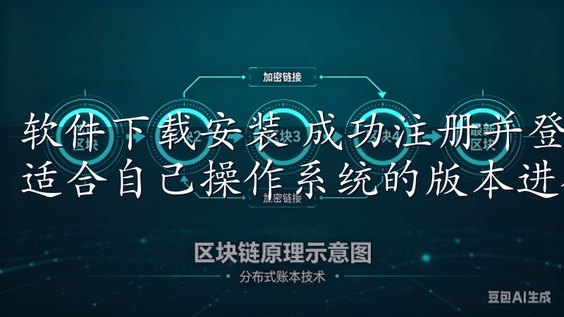 软件下载安装 成功注册并登录账号后，返回到下载页面，选择适合自己操作系统的版本进行下载。