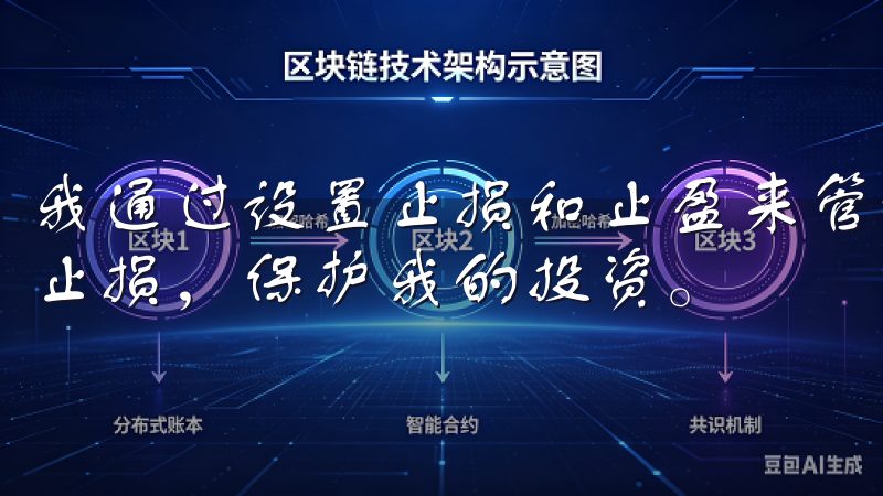 我通过设置止损和止盈来管理风险，确保在市场波动时能够及时止损，保护我的投资。