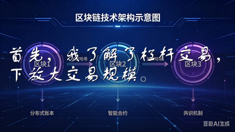 首先，我了解了杠杆交易，这让我可以在不持有全部资产的情况下放大交易规模。