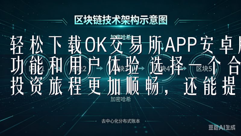 轻松下载OK交易所APP安卓版本，开启您的投资旅程：实用功能和用户体验 选择一个合适的交易所APP，不仅能让您的投资旅程更加顺畅，还能提高投资的安全性和便捷性。
