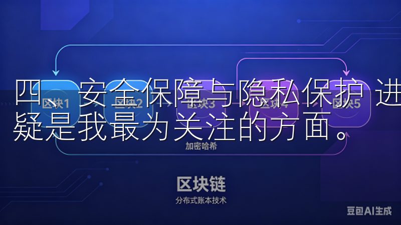 四、安全保障与隐私保护 进行个人资产管理时，安全性毋庸置疑是我最为关注的方面。
