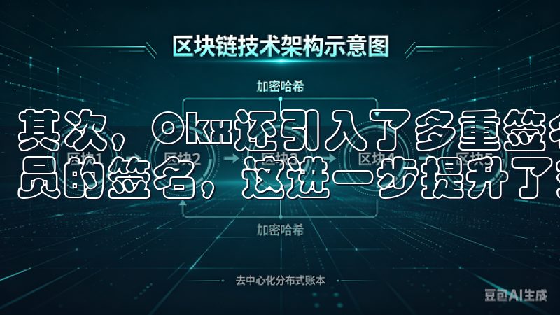 其次，Okx还引入了多重签名技术，每次交易都需要多个管理员的签名，这进一步提升了交易的安全性。
