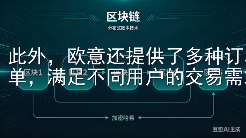 此外,欧意还提供了多种订单类型,包括限价单、市价单和止损单,满足不同用户的交易需求。