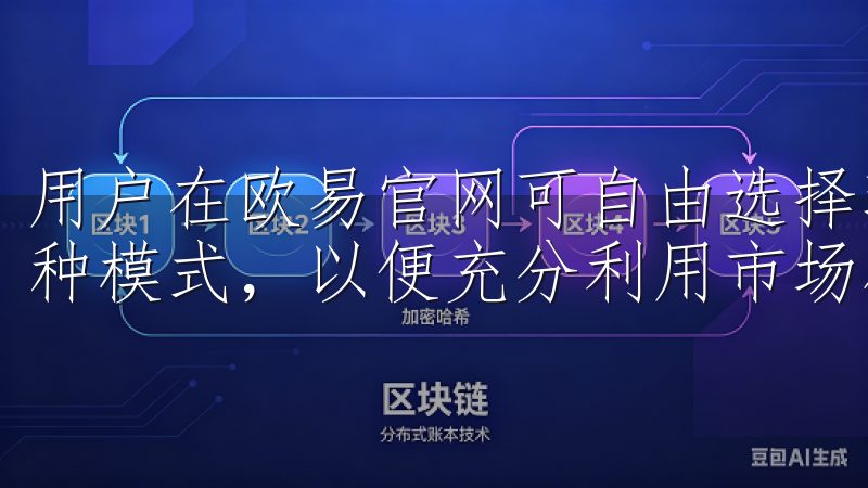 用户在欧易官网可自由选择现货交易、杠杆交易和合约交易等多种模式，以便充分利用市场机会。