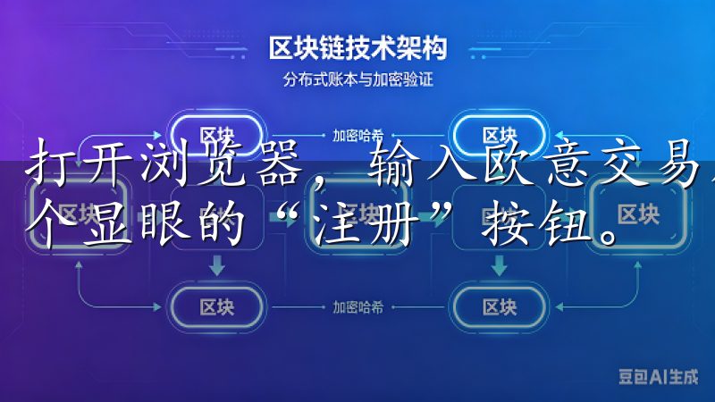 打开浏览器，输入欧意交易所的网址，进入首页后，我看到了一个显眼的“注册”按钮。