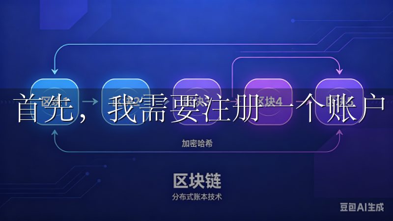 首先，我需要注册一个账户。