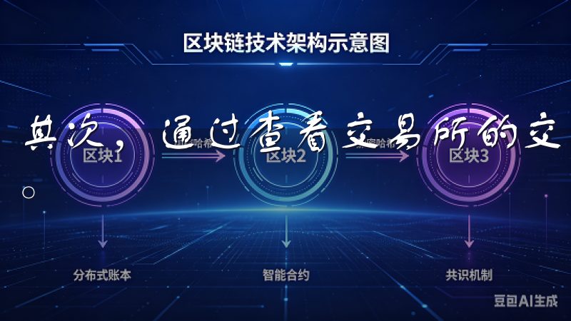 其次，通过查看交易所的交易量和流动性来评估币种的市场表现。
