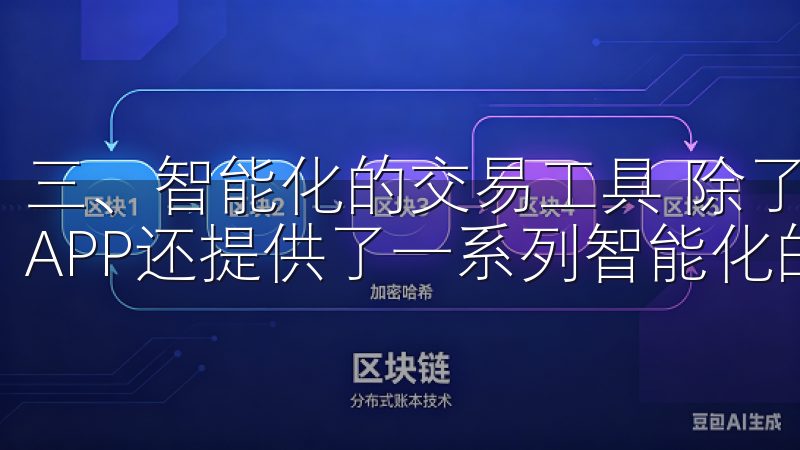 三、智能化的交易工具 除了丰富的交易选项之外，OK交易所APP还提供了一系列智能化的交易工具。