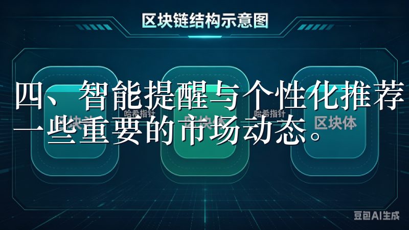 四、智能提醒与个性化推荐 忙碌的生活中，投资者常常会错过一些重要的市场动态。