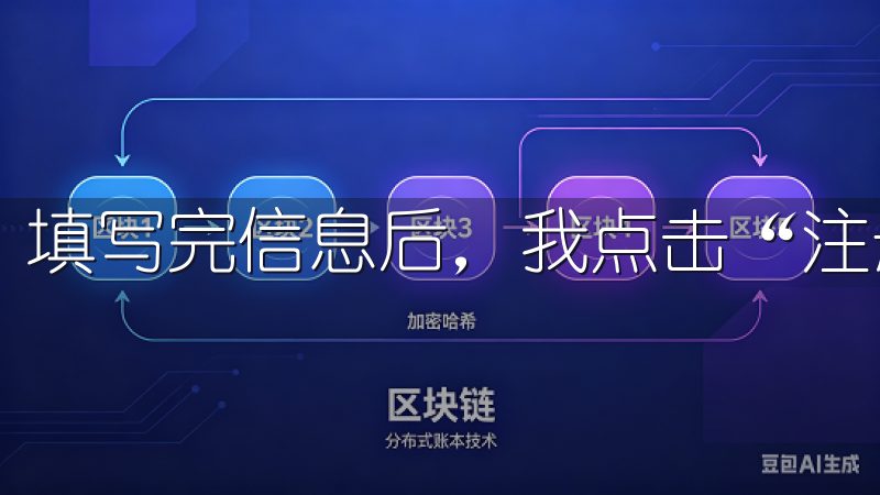 填写完信息后，我点击“注册”按钮。