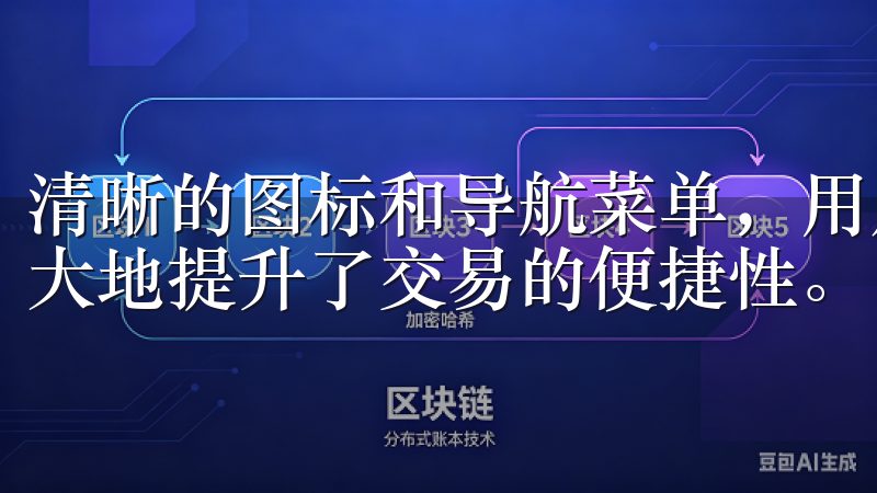 清晰的图标和导航菜单，用户可以快速找到自己需要的功能，极大地提升了交易的便捷性。