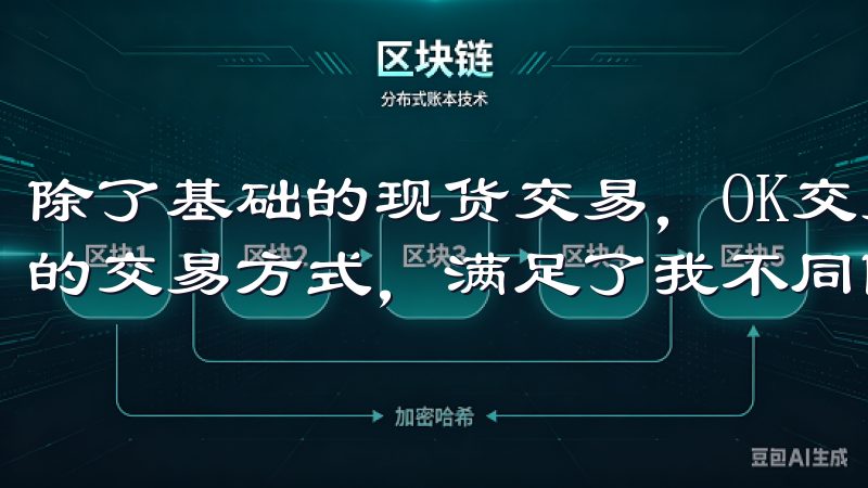 除了基础的现货交易，OK交易所还提供了期货、期权等多样化的交易方式，满足了我不同阶段的投资需求。