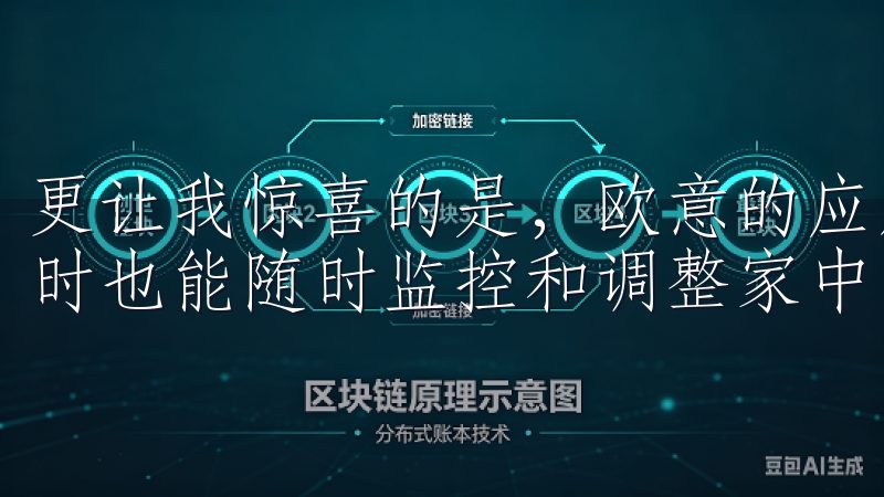 更让我惊喜的是，欧意的应用还支持远程控制，让我即使在外出时也能随时监控和调整家中的设备。