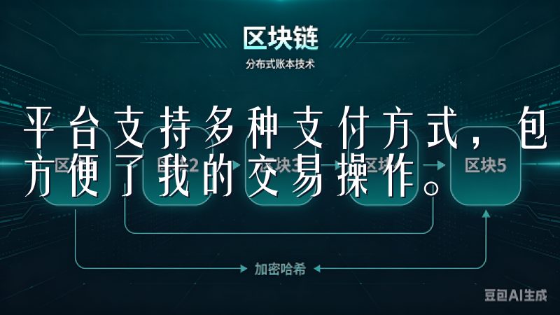 平台支持多种支付方式，包括银行转账和信用卡支付，这极大地方便了我的交易操作。
