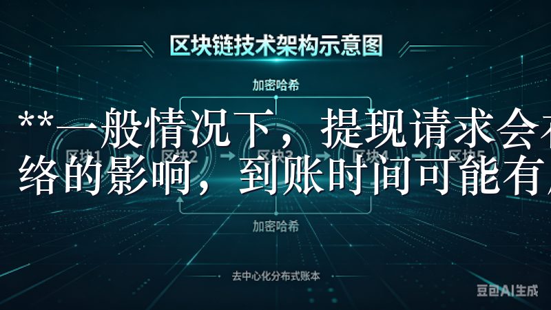 **一般情况下，提现请求会在24小时内处理，但受区块链网络的影响，到账时间可能有所不同。