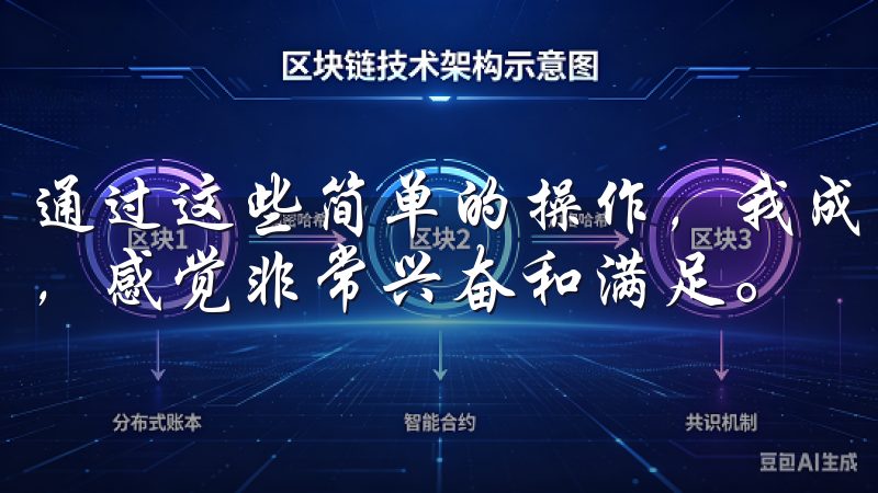 通过这些简单的操作，我成功地完成了我的第一次数字货币交易，感觉非常兴奋和满足。
