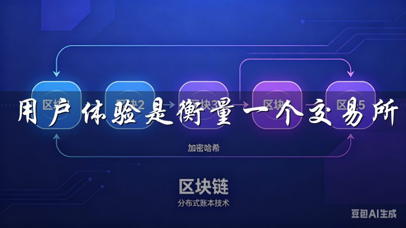 用户体验是衡量一个交易所优劣的重要标准之一。