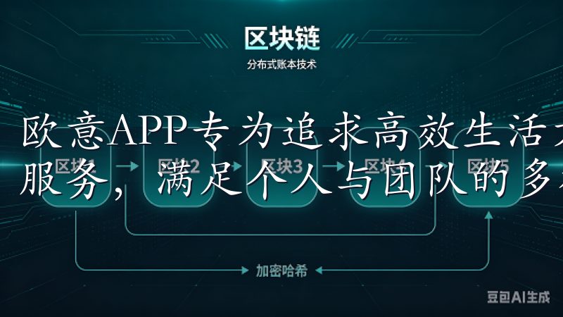 欧意APP专为追求高效生活方式的用户设计，提供多功能集成服务，满足个人与团队的多样化需求。