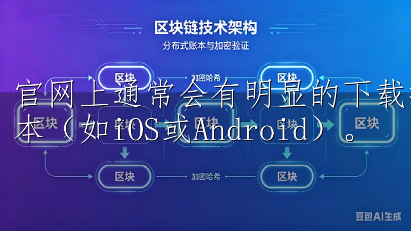 官网上通常会有明显的下载按钮，您可以选择适合自己设备的版本（如iOS或Android）。