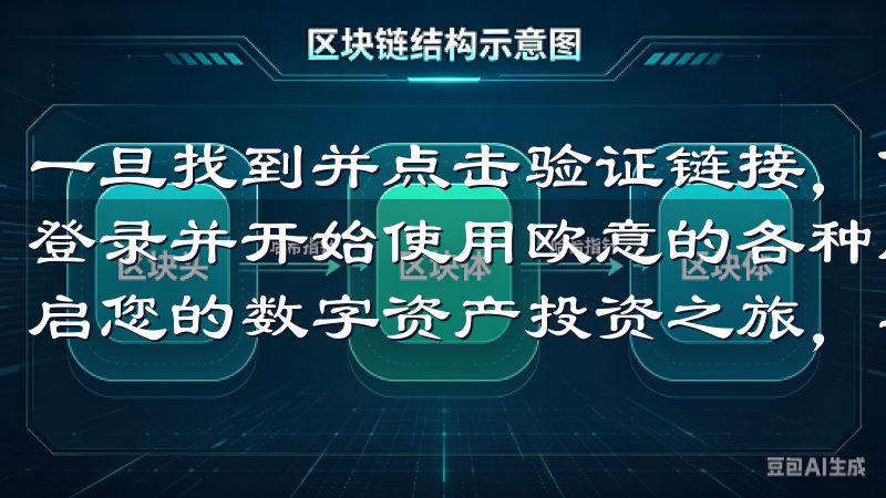 一旦找到并点击验证链接，你的欧意账号就会被激活，可以立即登录并开始使用欧意的各种服务立即下载OK交易所App，开启您的数字资产投资之旅，实现财富增长。