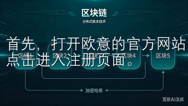 首先，打开欧意的官方网站，找到页面右上角的“注册”按钮，点击进入注册页面。