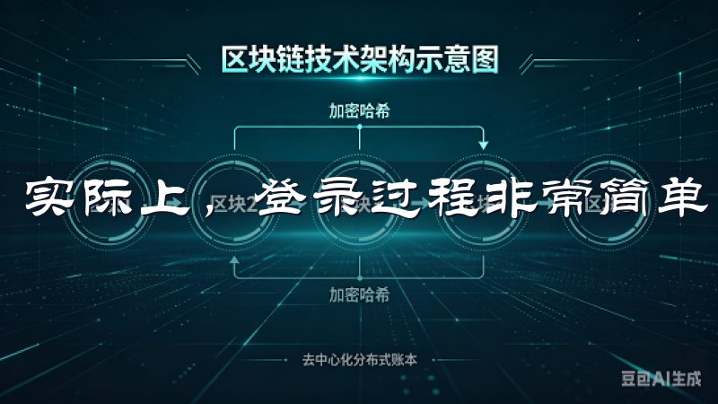 实际上，登录过程非常简单。