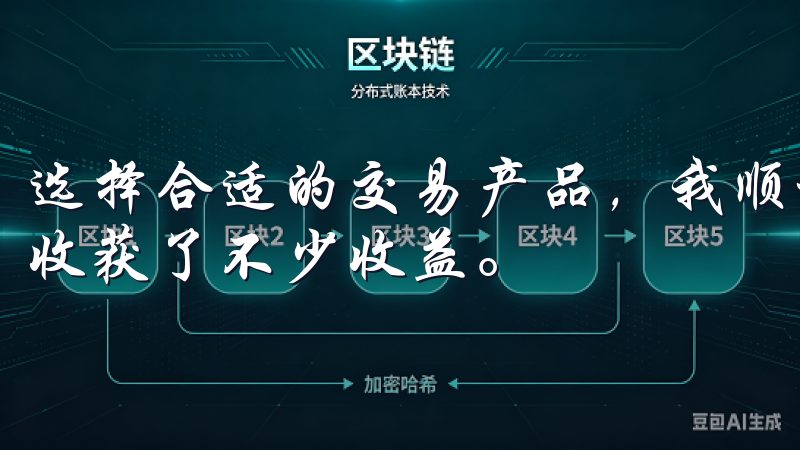 选择合适的交易产品，我顺利地开启了我的加密货币投资之旅，收获了不少收益。