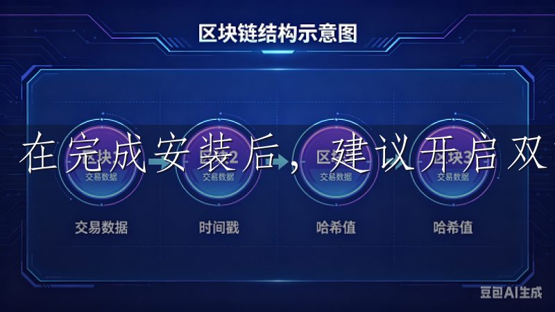 在完成安装后，建议开启双重验证，进一步保护账户安全。