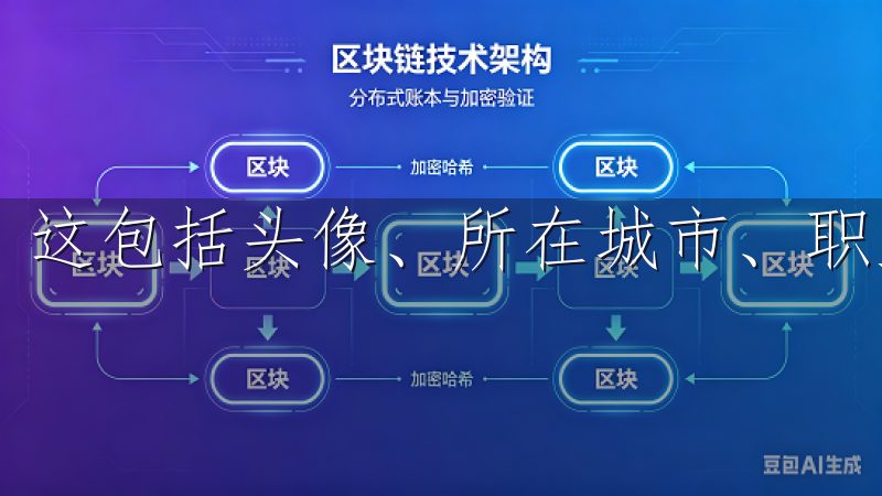 这包括头像、所在城市、职业等信息。