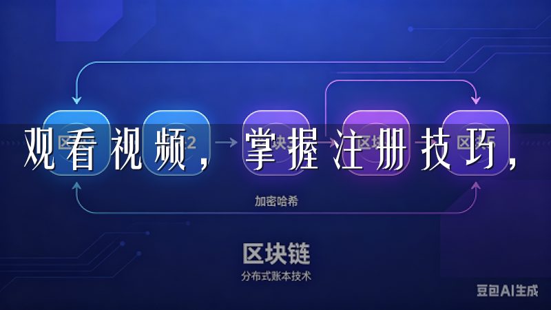 观看视频，掌握注册技巧，优化您的交易体验。