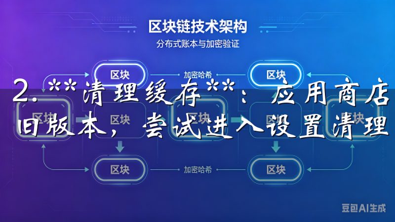 2. **清理缓存**：应用商店有时会因为缓存问题而显示旧版本，尝试进入设置清理缓存后再下载。