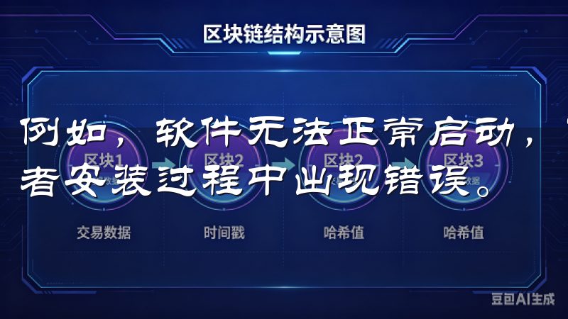 例如，软件无法正常启动，可能是因为你的系统版本不兼容，或者安装过程中出现错误。