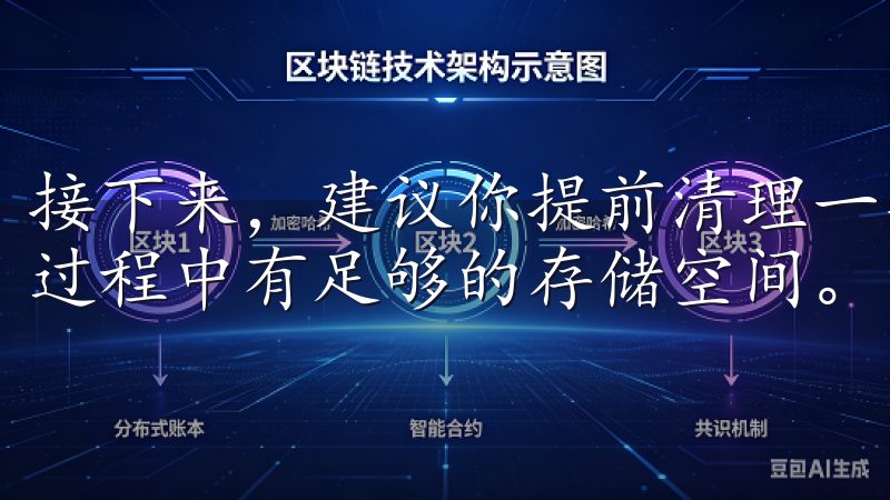 接下来，建议你提前清理一些不必要的文件，以确保下载和安装过程中有足够的存储空间。