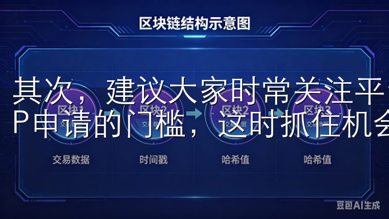 其次，建议大家时常关注平台的公告，有些活动会临时降低VIP申请的门槛，这时抓住机会能事半功倍。