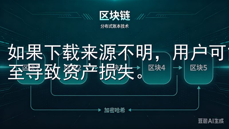 如果下载来源不明，用户可能会面临被植入恶意代码的风险，甚至导致资产损失。